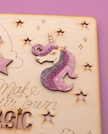 Handmade Книга за гости с тема Единорог