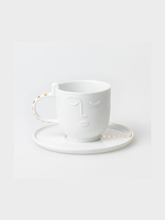 Raeder Cup Coffee Porcelain White