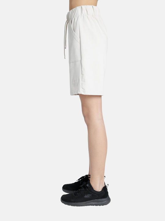 Women's Bermuda Shorts Ecru