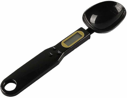Ψηφιακή Ζυγαριά Κουζίνας Κουτάλι έως 0.5kg Μαύρη