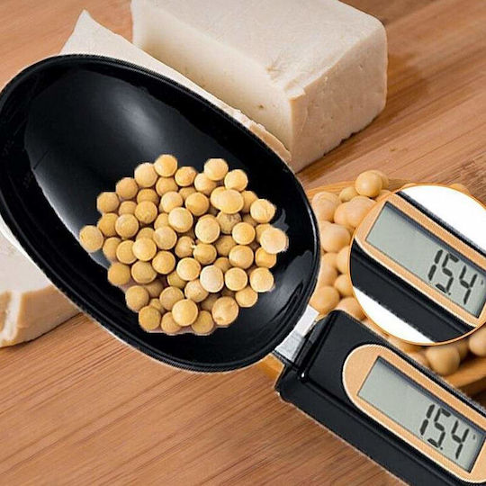 Ψηφιακή Ζυγαριά Κουζίνας Κουτάλι έως 0.5kg Μαύρη