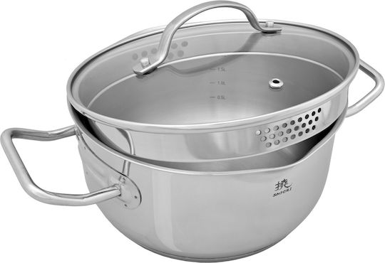 Shiori Deep Stainless Steel Pot 20cm