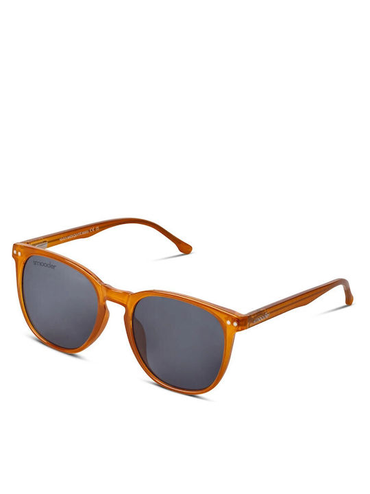 Smooder Unisex Sonnenbrille mit Orange Kunststoff Gestell X003