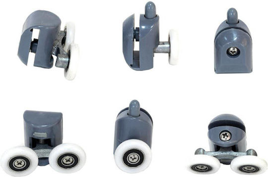 Set 24 Pieces Shower Cabin Refurbishment Color Gray