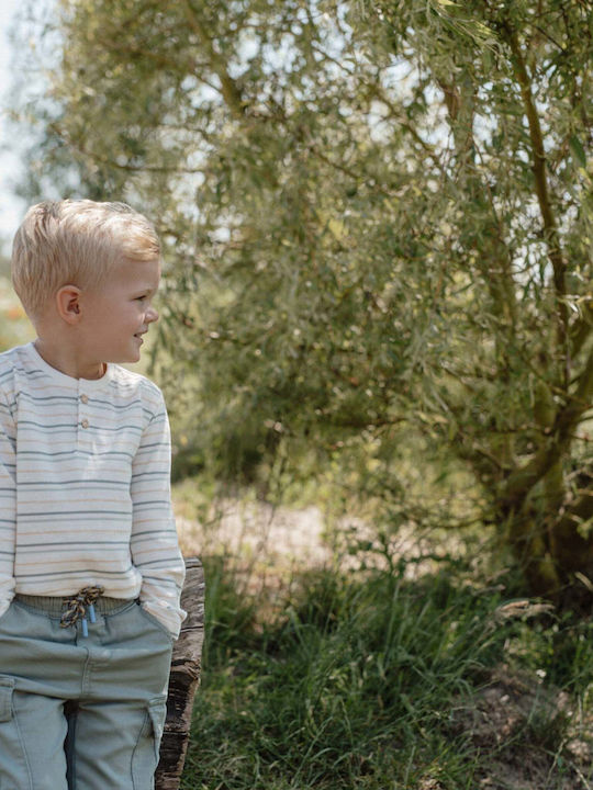 Kinderhemd Langarm Multi Stripe Multi Stripe