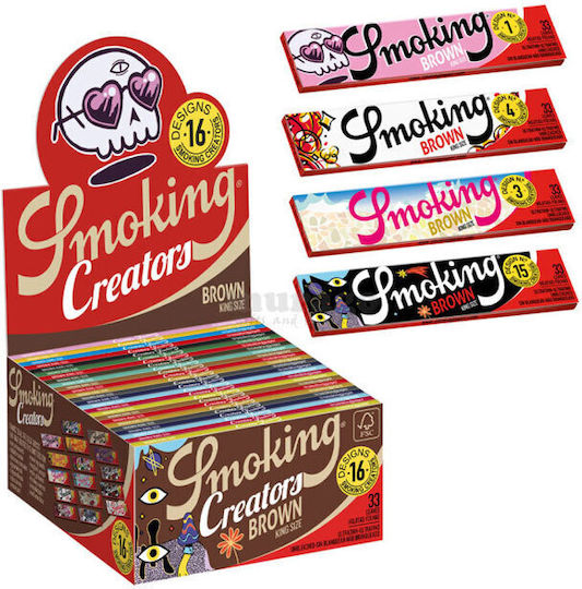 Smoking Foițe de Țigări Rulate King Size 33 foi 1buc