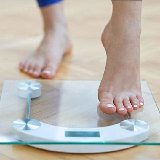 Digitale Badezimmerwaage 180kg Transparente