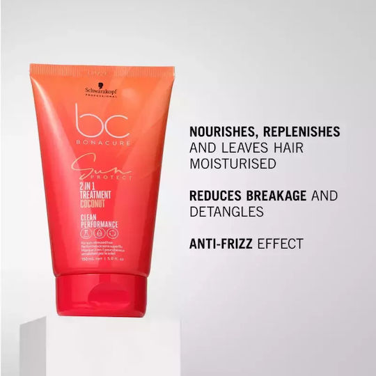 Schwarzkopf Bonacure Sun Protect Комплект за Терапия на Коса с Шампоан и Терапия 4бр