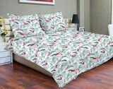 Matex Duvet Cover Set Cotton Queen with 2 Pillowcases 220x200 Multicolored