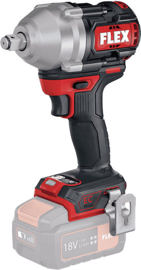 Flex IW 1/2" 750 18.0-EC/ 5.0 Set Impact Wrench Battery 18V 1x5Ah with Socket 1/2"