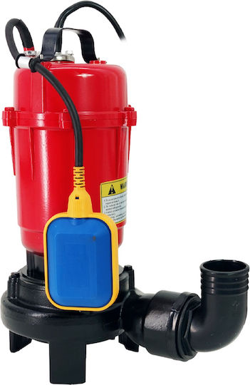 Pompa submersibilă pentru apă murdară cu cuțit de tocare, plutitor, Ddt Professional Wqcd 3000 W, max 18 m³/h