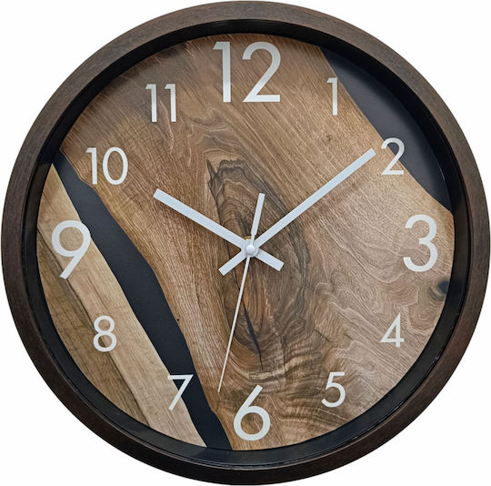 Ankor Wall Clock Plastic Multicolour Various Colors)