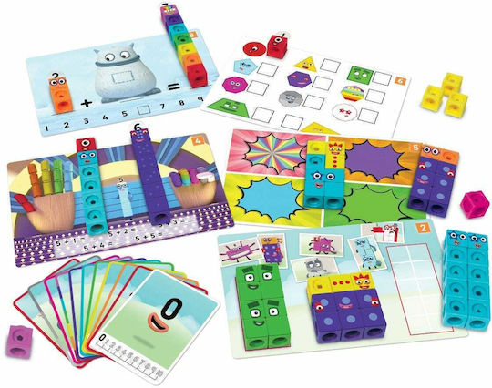 Learning Resources Образователна Игра Образователни за 3+ години Години Комплект за дейности MathLink®Cubes 1-10