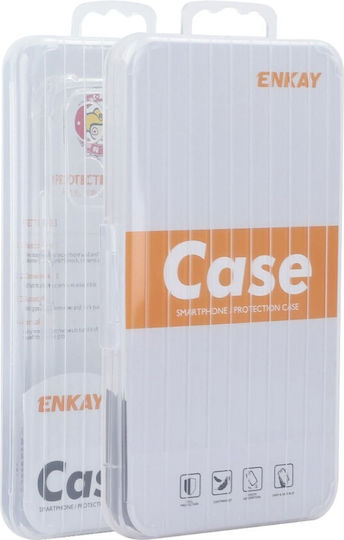 Enkay Hat-prince Back Cover Silicon Transparent (Realme 14x 5G)
