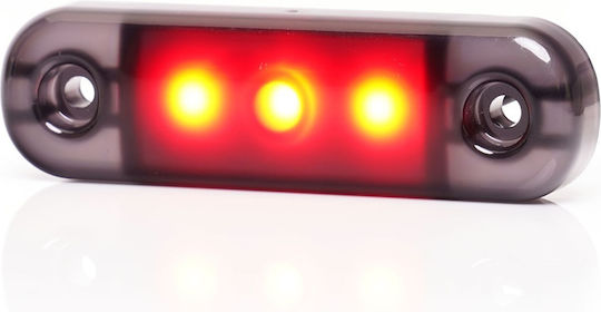 Led Side Volume Light Was 3 Smd Led Red 12v24v Tinted