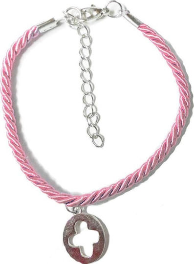 Nuova Vita Christening Charm Bracelet Pink 50 Pieces (Various Designs)