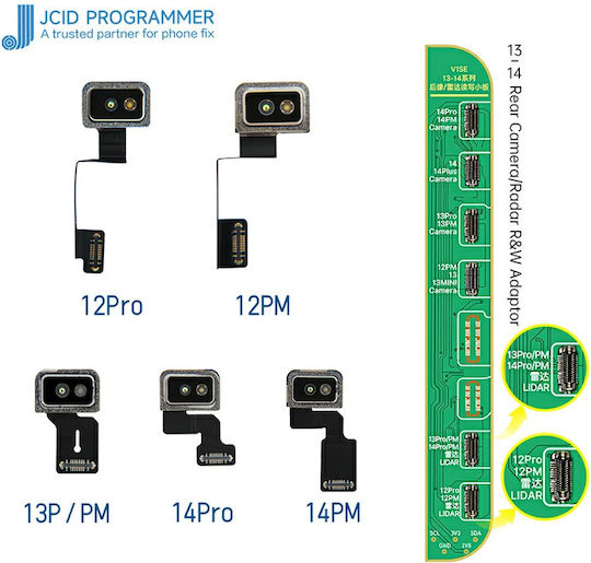 Jcid Lidar-Sensor Umprogrammierbar iPhone 13 Pro iPhone 13 Pro Max