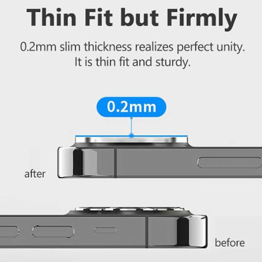 Mercury Protector Προστασία Κάμερας Tempered Glass Διάφανο για το Apple iPhone 12 Mini