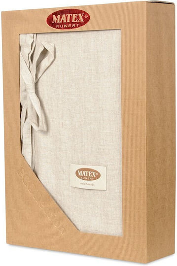 Matex Set Duvet Cover 220x200cm Super King with 2 White Pillowcases