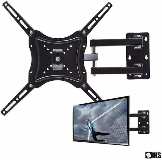 Wall TV Mount up to 55" and 50kg Black