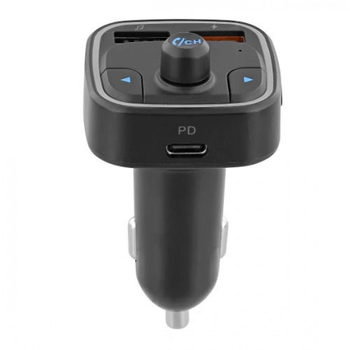 Tnb Fm Modulator Tnb Fmct08 Bluetooth 5.0 2 Usb Ports Black