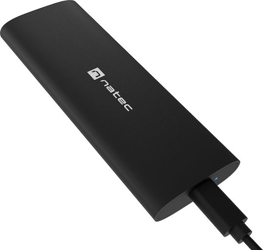 Natec Carcasă pentru unitate de hard disk M.2 SATA III NVME cu conexiune Tip-C