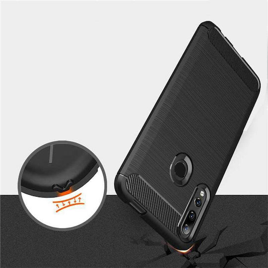 Sonique Carbon Brushed Silicone Case for Xiaomi 14t Black