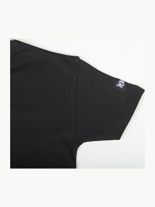 Kids Top Short-sleeved Black