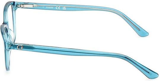 Guess Rame Ochelari Acetat Copii Turcoaz GU8270 090