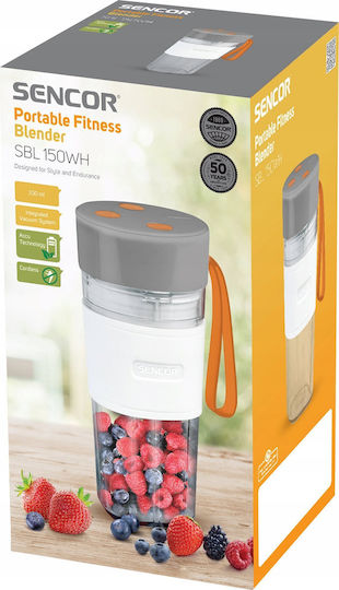 Sencor Μπλέντερ με Πλαστική Κανάτα 330 ml Γκρι SBL 150WH