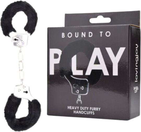 Loving Joy Bound To Play Hand Cuffs in Black Color