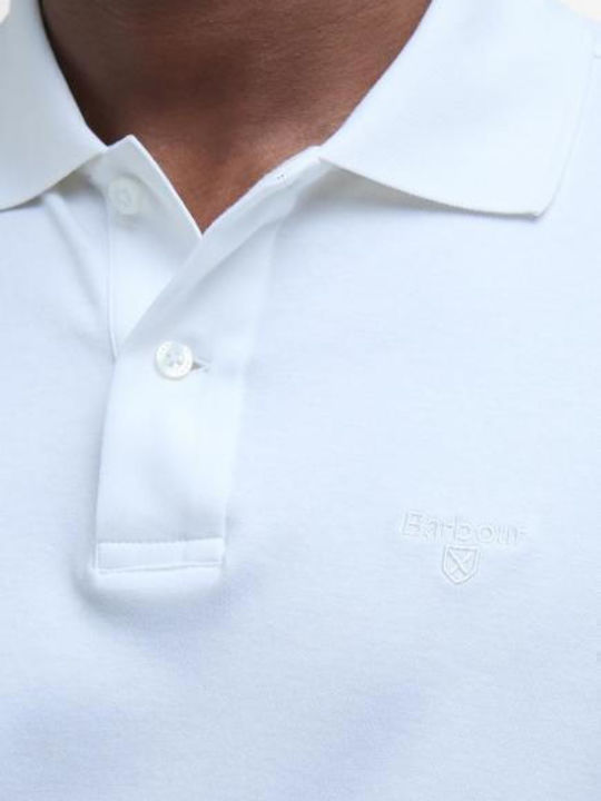 Hylton Polo Blouse Classic White