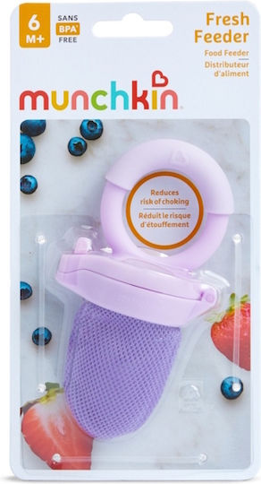 Munchkin Purple Fabric Food Mesh Feeder for 6+ Months