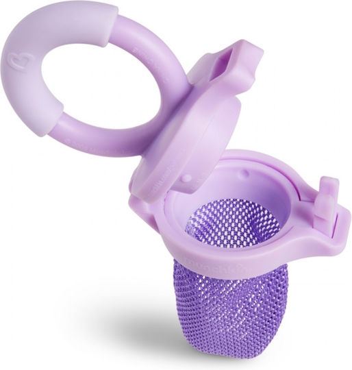 Munchkin Purple Fabric Food Mesh Feeder for 6+ Months