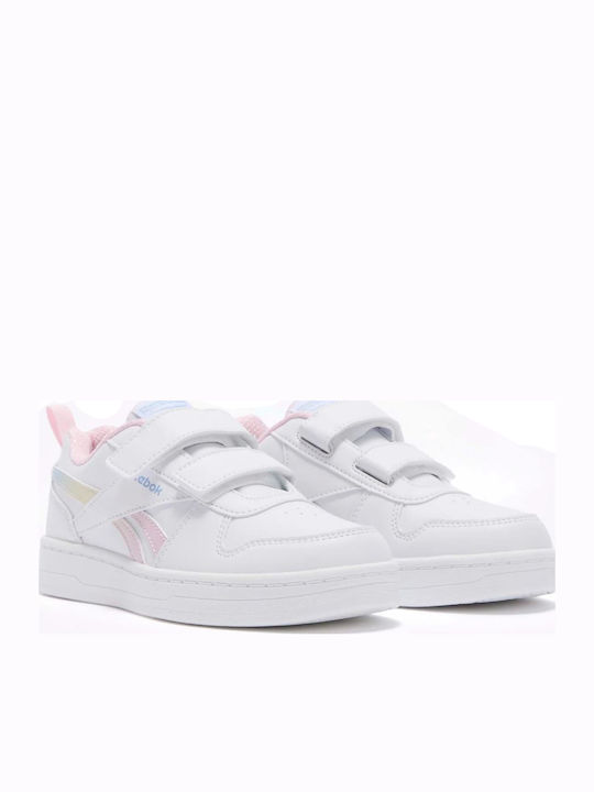 Jr Royal Prime 2.0 Kids Sneakers with Scratch White