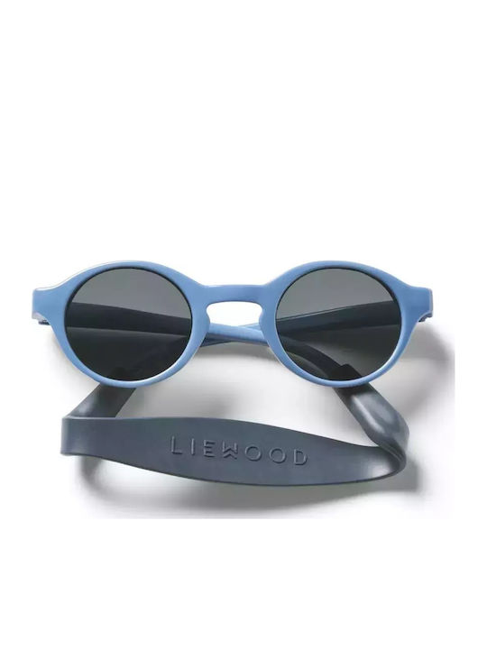 Liewood Round Baby Kids Sunglasses with Polarized Blue Lenses