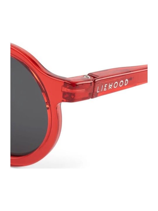 Liewood Darla Round Kids Sunglasses with Polarized Transparent Lenses for 1-3 Years