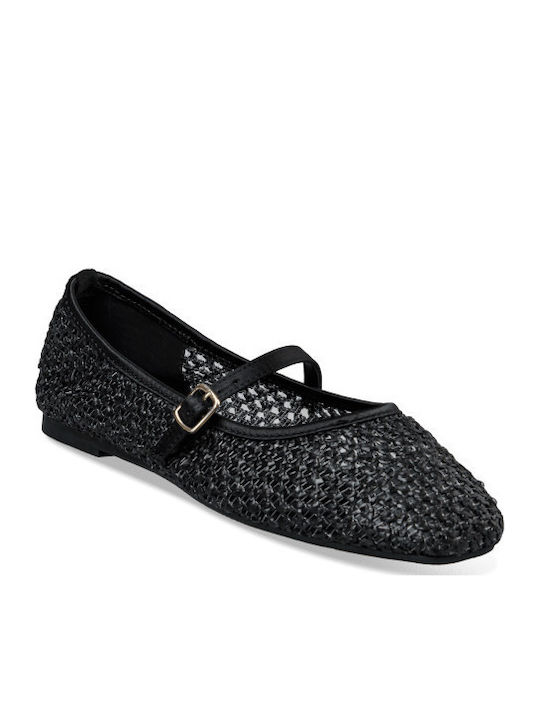 Envie Shoes Γυναικείες Μπαλαρίνες σε Μαύρο Χρώμα Envie Shoes Γυναικείες Μπαλαρίνες σε Μαύρο Χρώμα