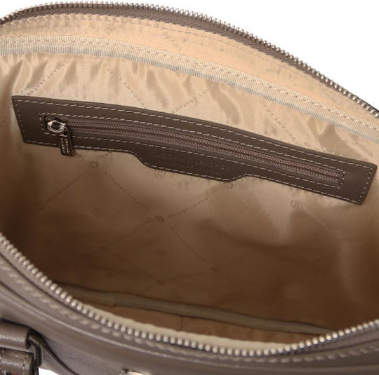 Tuscany Leather Сак Вояж Кафяв от Кожа Д26.5xШ6.5xВ26.5см.