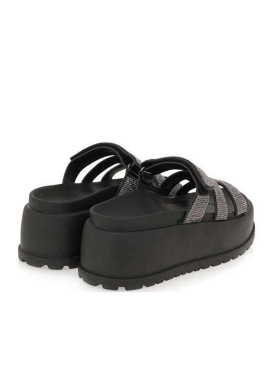 Damenplattformen Gray