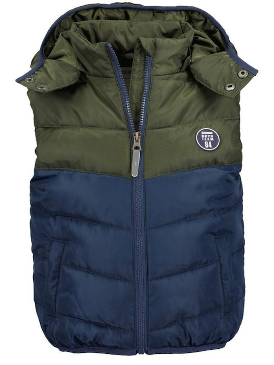 Kids' Casual Jacket Sleeveless Multicolour