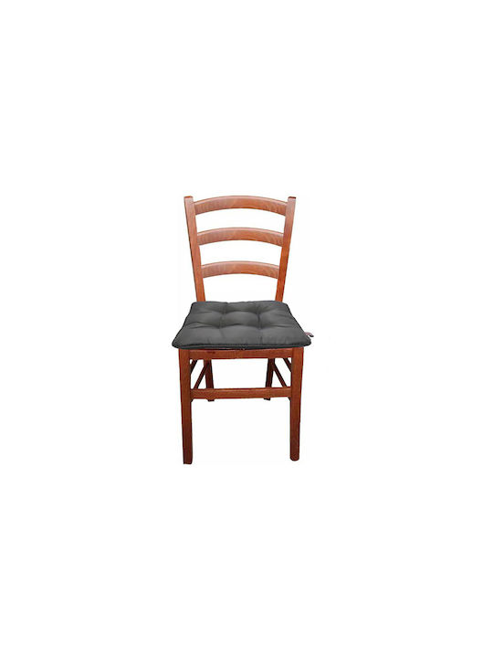 General Trade Waterproof Garden Chair Cushion Anthracite/Gray 40x40cm