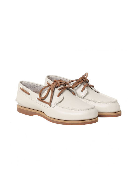 Classic Boat Дамски Boat Shoes в Бежов Цвят
