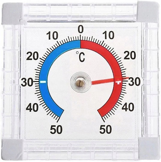 Selbstklebendes Außenthermometer für Fenster-050-01761