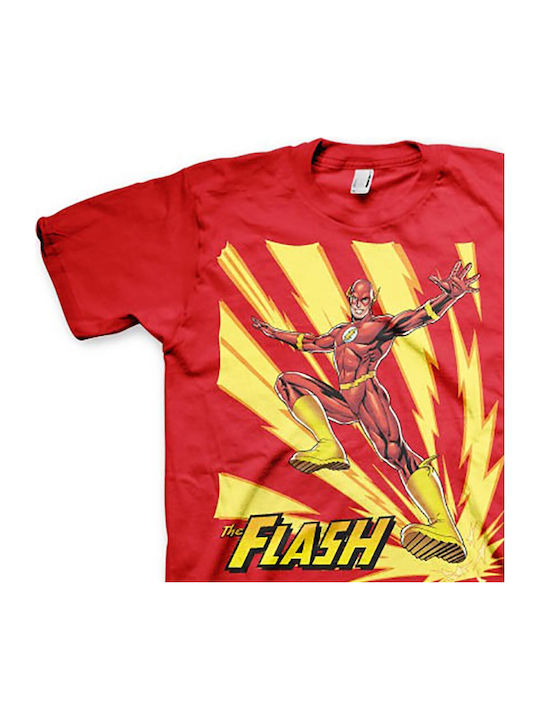 Flash Jumping T-shirt Red Wb-1-fl002-h25-rd