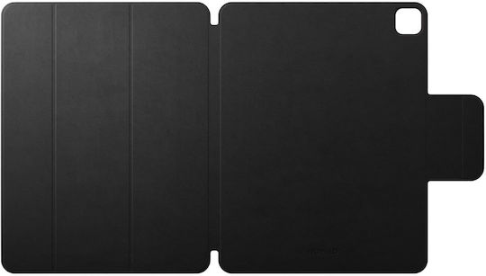 Nomad Folio Flip Cover Din Piele Neagră Pentru iPad Pro 13