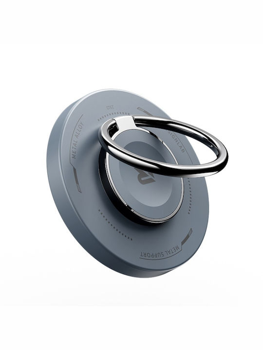 Rock W51 15W Magnetischer Ring 3 in 1 Kabelloses Ladegerät Weiß