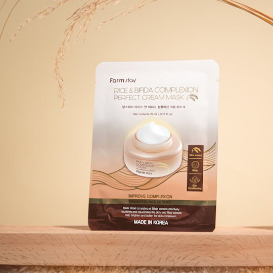 Farm Stay Bifida Complexion Μάσκα Προσώπου 10 τμχ x 23ml