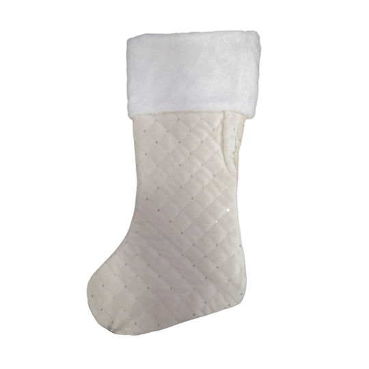 Christmas White Sock