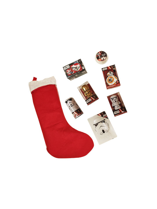 Weihnachtliche Dekorative Socke mit Stern